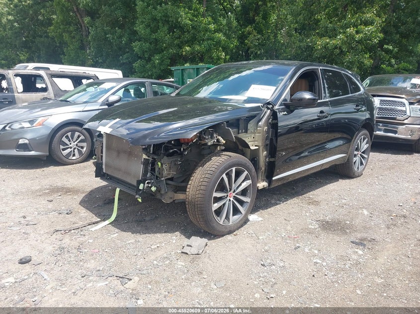 2023 Jaguar F-pace VIN SADCJ2EX1PA706723 IAAI salvage auction — FRONT END, Salvage (Georgia), sold $9,500 on 2026-08-12 (photo 2)