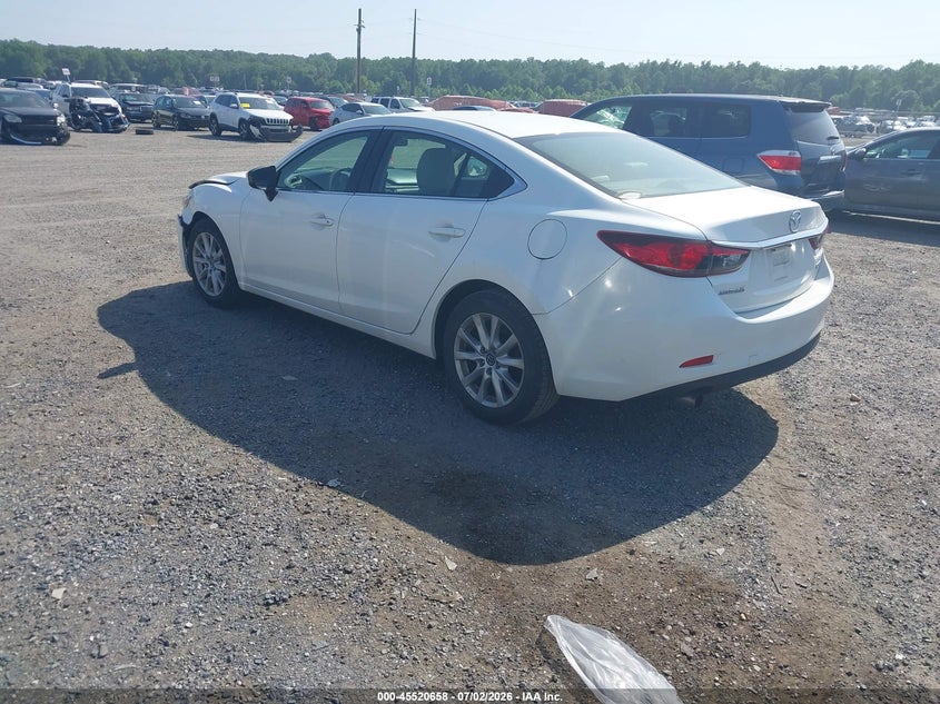 2016 Mazda 6 VIN JM1GJ1U59G1426409 IAAI salvage auction — FRONT END, Salvage - Greater Than 75% (Maryland), sold $225 on 2026-07-30 (photo 3)