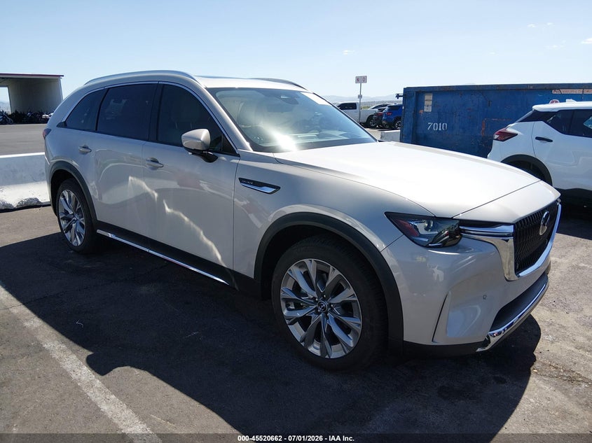 2024 Mazda Cx-90 VIN JM3KKEHD5R1174815 IAAI salvage auction — LEFT SIDE, Salvage Title, sold $9,000 on 2026-07-24 (photo 1)