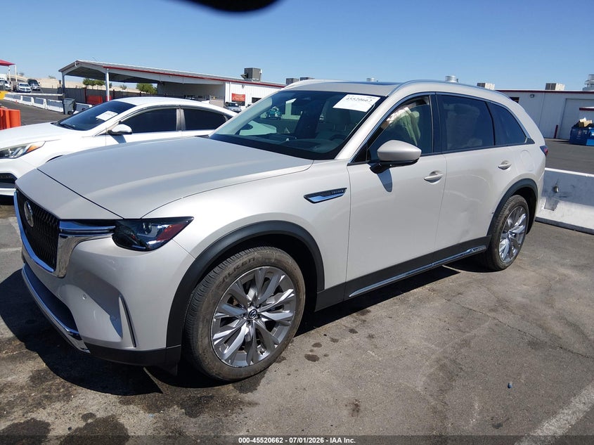 2024 Mazda Cx-90 VIN JM3KKEHD5R1174815 IAAI salvage auction — LEFT SIDE, Salvage Title, sold $9,000 on 2026-07-24 (photo 2)