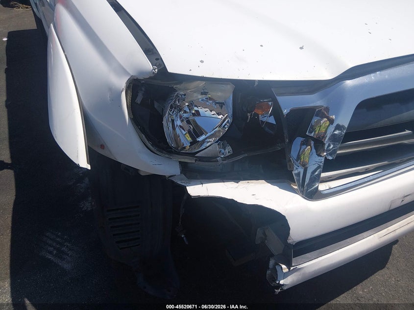 2010 Toyota Tacoma VIN 5TEJU4GN0AZ688665 IAAI salvage auction — FRONT END, Salvage (Nevada), sold $4,550 on 2026-07-24 (photo 6)
