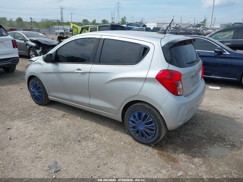 2021 Chevrolet Spark VIN KL8CB6SA3MC715528 IAAI salvage auction — FRONT END, Salvage (Ohio), sold $1,050 on 2026-07-30 (photo 3)