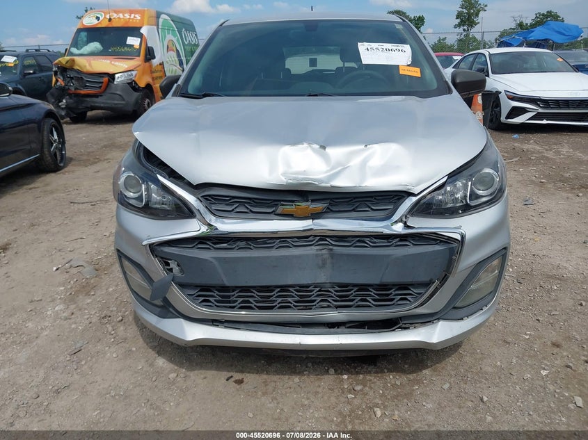 2021 Chevrolet Spark VIN KL8CB6SA3MC715528 IAAI salvage auction — FRONT END, Salvage (Ohio), sold $1,050 on 2026-07-30 (photo 6)