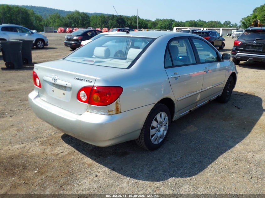 2003 Toyota Corolla VIN JTDBR32E830022826 IAAI salvage auction — NORMAL WEAR, Clear (New Jersey), sold $750 on 2026-07-30 (photo 4)