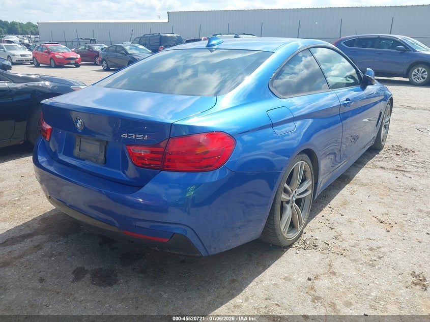 2014 BMW 4er VIN WBA3R1C5XEK190415 IAAI salvage auction — NORMAL WEAR, Clear (Texas), sold $2,000 on 2026-09-02 (photo 4)