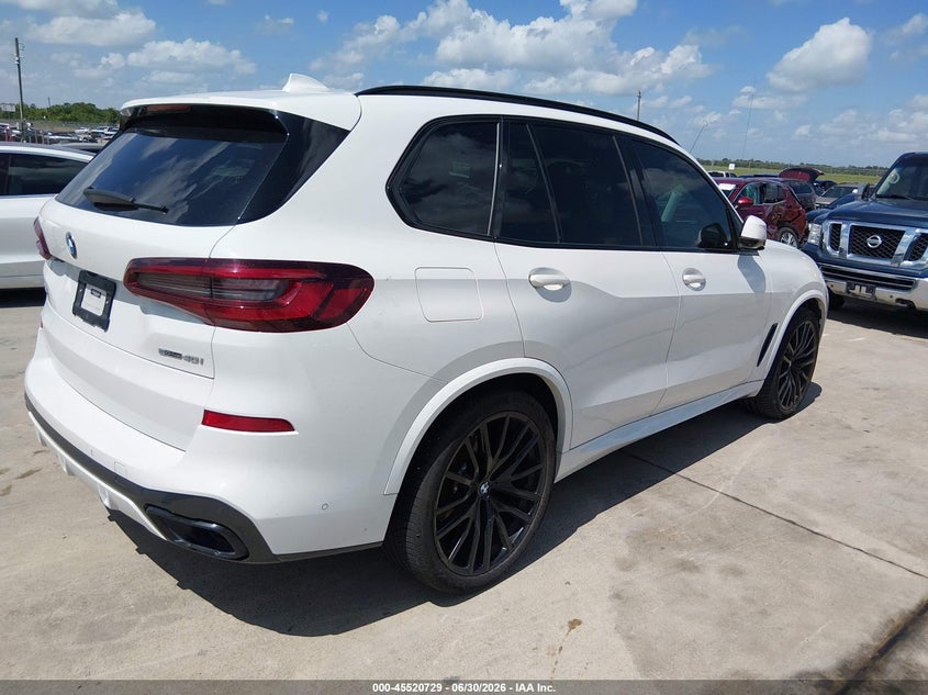 2022 BMW X5 VIN 5UXCR4C08N9N14606 IAAI salvage auction — WATER/FLOOD, Wait Title, sold $24,025 on 2026-09-04 (photo 4)