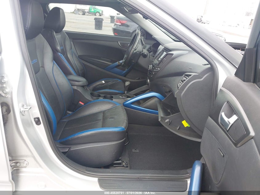 2013 Hyundai Veloster VIN KMHTC6AE2DU108549 IAAI salvage auction — FRONT END, Salvage (California), sold $550 on 2026-07-22 (photo 5)