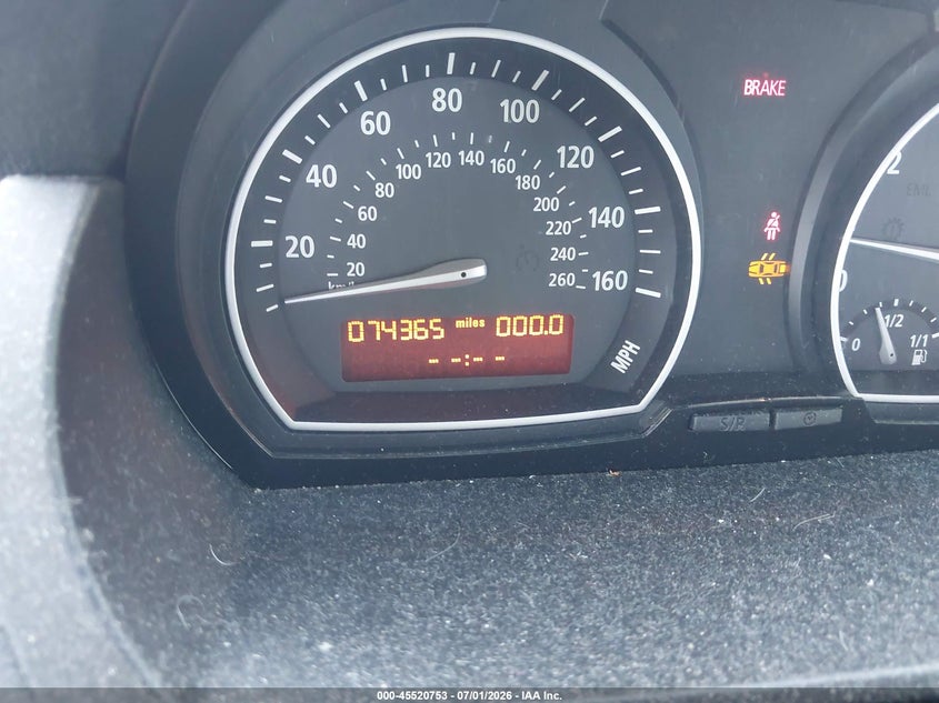 2007 BMW X3 VIN WBXPC93457WE78629 IAAI salvage auction — NORMAL WEAR, Clear (New York), sold $3,675 on 2026-07-07 (photo 7)