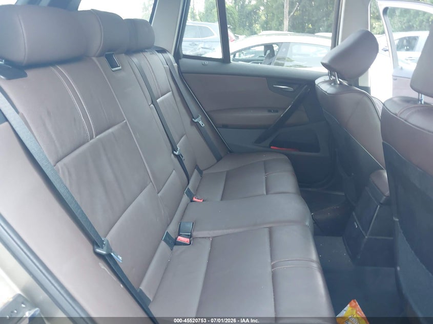2007 BMW X3 VIN WBXPC93457WE78629 IAAI salvage auction — NORMAL WEAR, Clear (New York), sold $3,675 on 2026-07-07 (photo 8)