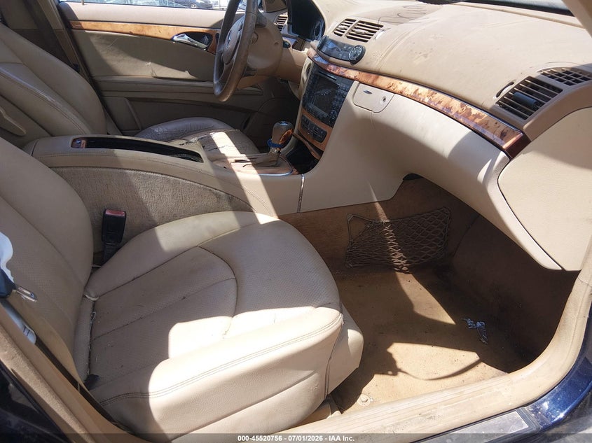 2008 Mercedes-benz E-class VIN WDBUF56X78B250366 IAAI salvage auction — RIGHT FRONT, Salvage (California), sold $400 on 2026-07-15 (photo 5)