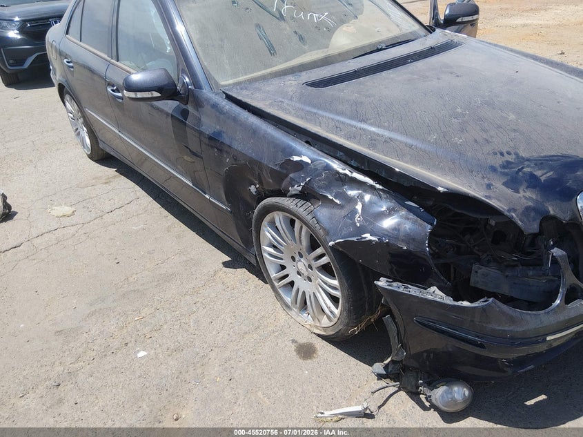 2008 Mercedes-benz E-class VIN WDBUF56X78B250366 IAAI salvage auction — RIGHT FRONT, Salvage (California), sold $400 on 2026-07-15 (photo 6)