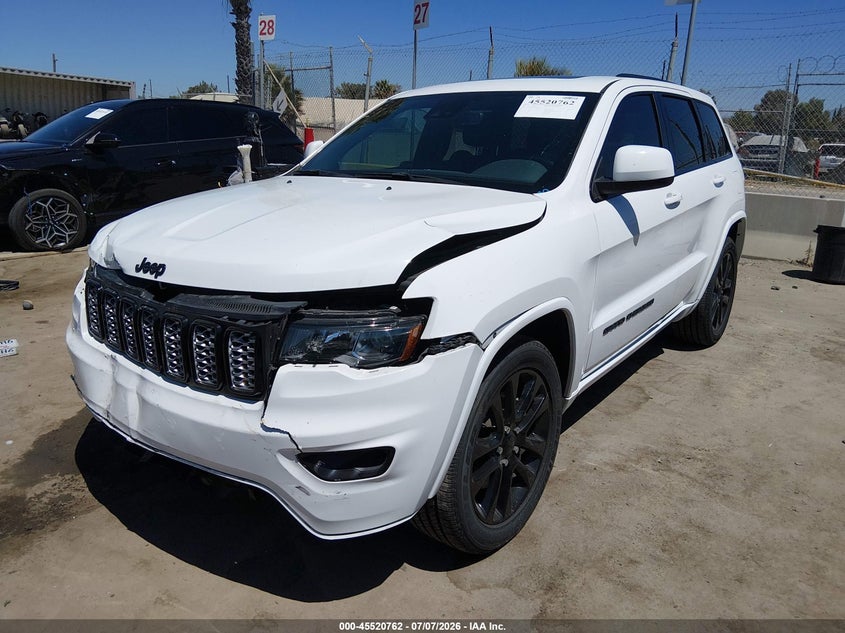 2021 Jeep Grand cherokee VIN 1C4RJEAG2MC638784 IAAI salvage auction — FRONT END, Wait Title, sold $6,400 on 2026-08-14 (photo 2)