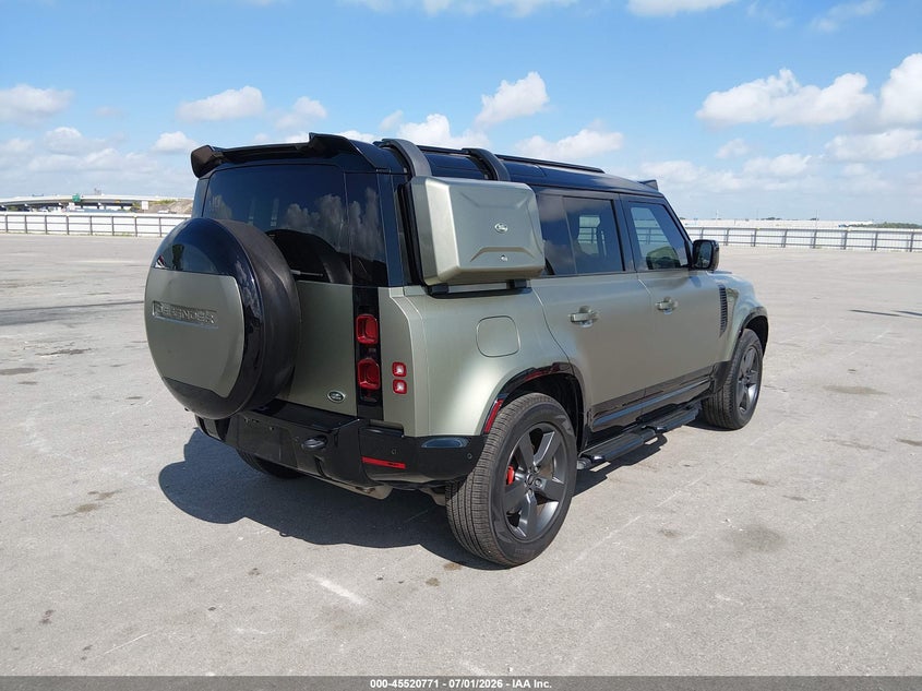 2023 Land rover Defender VIN SALE27EU7P2191802 IAAI salvage auction — REAR END, Salvage (Texas), sold $35,000 on 2026-07-06 (photo 4)
