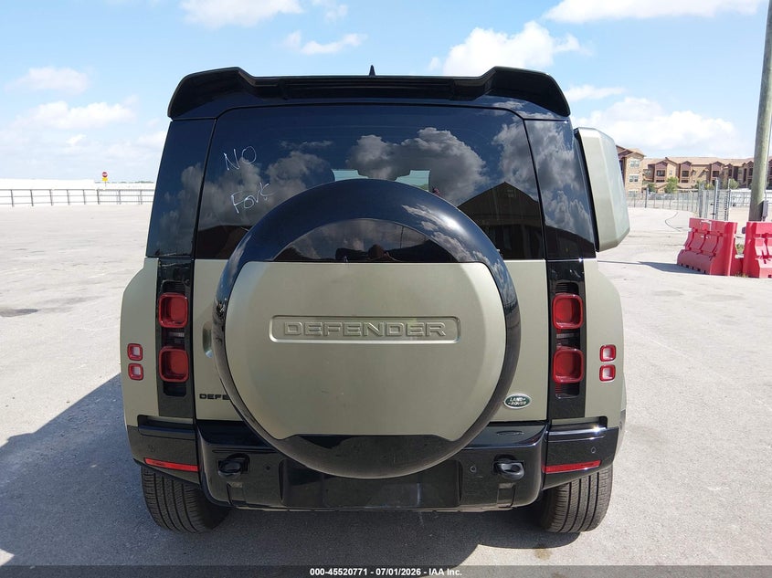 2023 Land rover Defender VIN SALE27EU7P2191802 IAAI salvage auction — REAR END, Salvage (Texas), sold $35,000 on 2026-07-06 (photo 6)