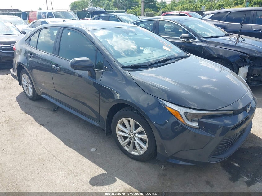 2023 Toyota Corolla VIN JTDBDMHE7P3006777 IAAI salvage auction — HAIL, Salvage Title, sold $7,300 on 2026-07-21 (photo 1)