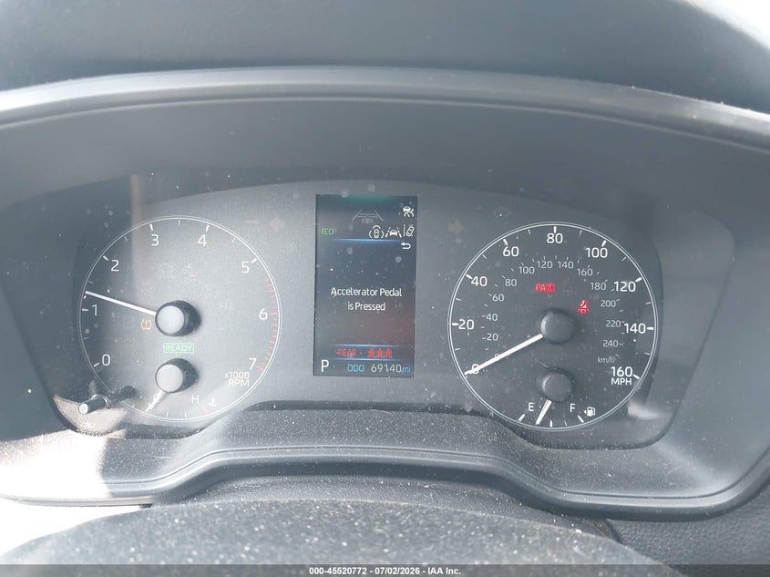 2023 Toyota Corolla VIN JTDBDMHE7P3006777 IAAI salvage auction — HAIL, Salvage Title, sold $7,300 on 2026-07-21 (photo 7)