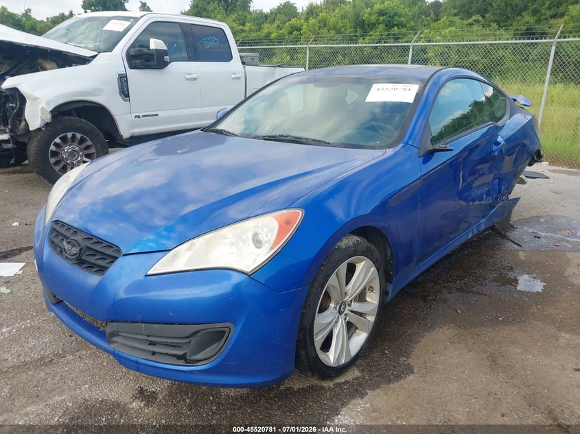 2011 Hyundai Genesis VIN KMHHT6KD9BU044115 IAAI salvage auction — LEFT SIDE, Salvage (Louisiana), sold $200 on 2026-07-28 (photo 2)