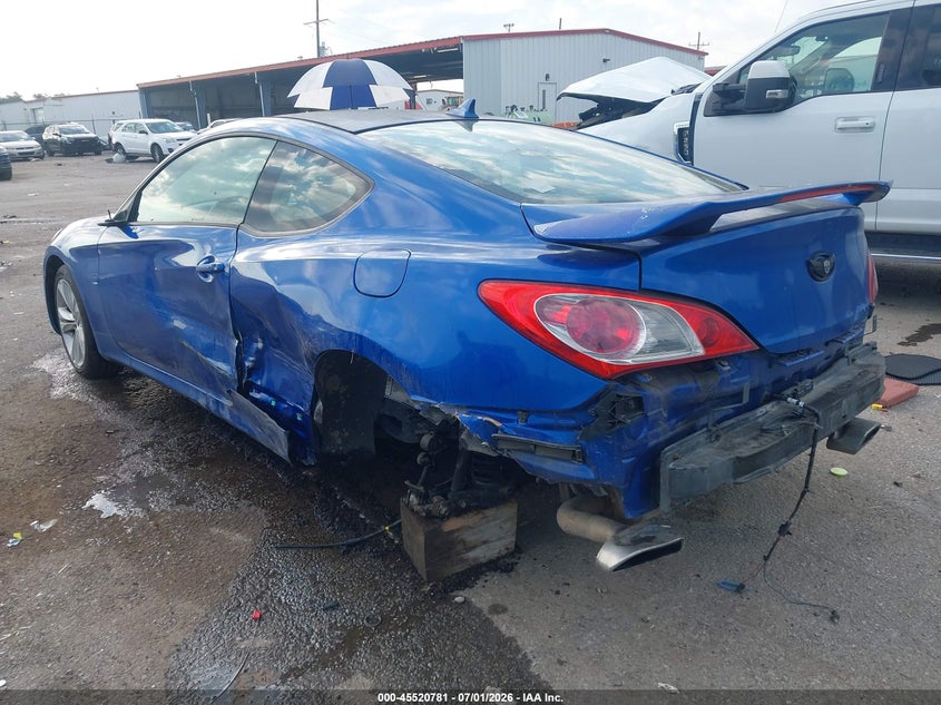 2011 Hyundai Genesis VIN KMHHT6KD9BU044115 IAAI salvage auction — LEFT SIDE, Salvage (Louisiana), sold $200 on 2026-07-28 (photo 3)