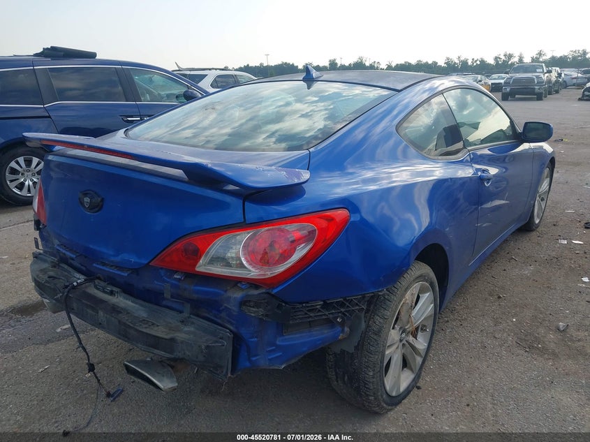 2011 Hyundai Genesis VIN KMHHT6KD9BU044115 IAAI salvage auction — LEFT SIDE, Salvage (Louisiana), sold $200 on 2026-07-28 (photo 4)