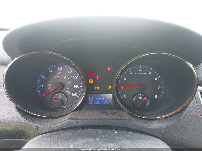 2011 Hyundai Genesis VIN KMHHT6KD9BU044115 IAAI salvage auction — LEFT SIDE, Salvage (Louisiana), sold $200 on 2026-07-28 (photo 7)