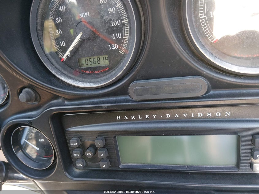 2013 Harley-davidson Flhtcu VIN 1HD1FCM14DB693400 IAAI salvage auction — FRONT & REAR, Original (Ohio), sold $875 on 2026-07-07 (photo 7)