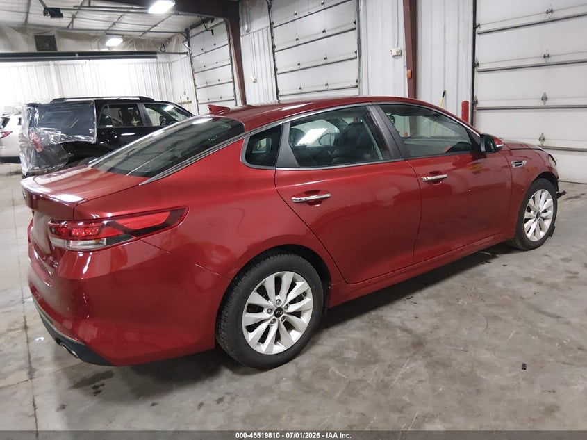 2018 Kia Optima VIN 5XXGT4L32JG201353 IAAI salvage auction — FRONT END, Salvage (Iowa), sold $25 on 2026-07-28 (photo 4)