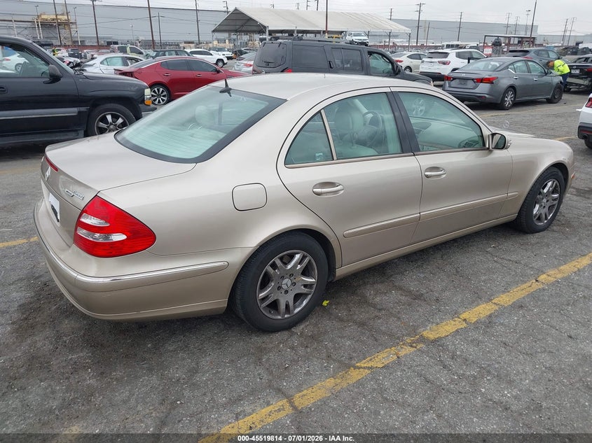 2003 Mercedes-benz E-class VIN WDBUF65J93A107811 IAAI salvage auction — NORMAL WEAR, Clear - Dealer Only (California), sold $450 on 2026-07-21 (photo 4)