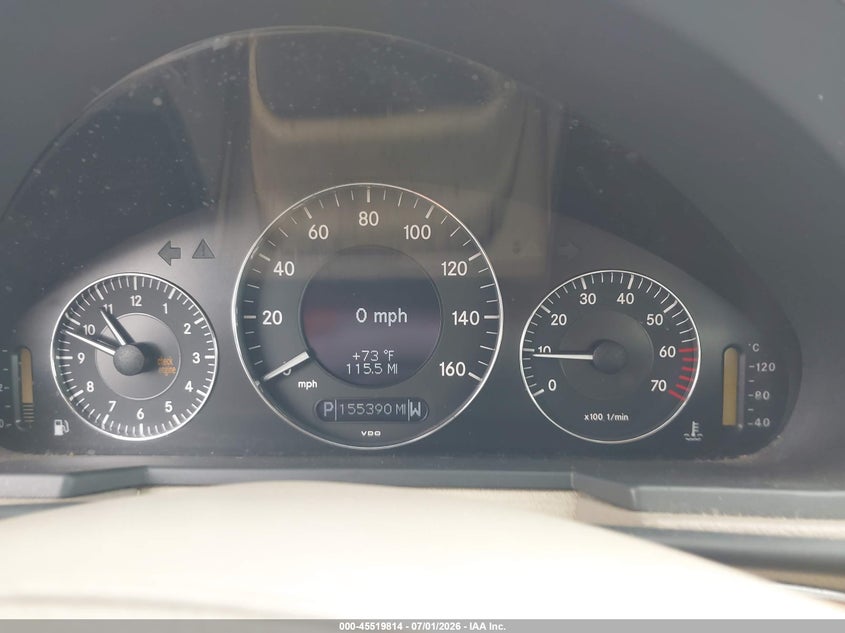 2003 Mercedes-benz E-class VIN WDBUF65J93A107811 IAAI salvage auction — NORMAL WEAR, Clear - Dealer Only (California), sold $450 on 2026-07-21 (photo 7)