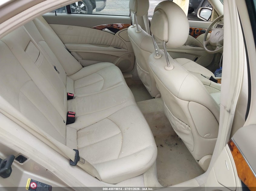 2003 Mercedes-benz E-class VIN WDBUF65J93A107811 IAAI salvage auction — NORMAL WEAR, Clear - Dealer Only (California), sold $450 on 2026-07-21 (photo 8)