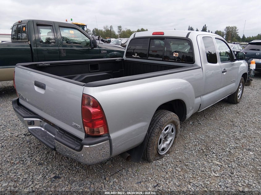 2007 Toyota Tacoma VIN 5TETX22N47Z393217 IAAI salvage auction — RIGHT REAR, Bill Of Sale (Washington), sold $4,050 on 2026-07-24 (photo 4)