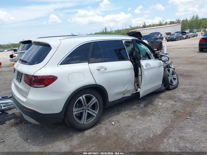2020 Mercedes-benz Glc VIN WDC0G8DB9LF738414 IAAI salvage auction — FRONT END, Salvage Title, sold $1,900 on 2026-07-29 (photo 4)