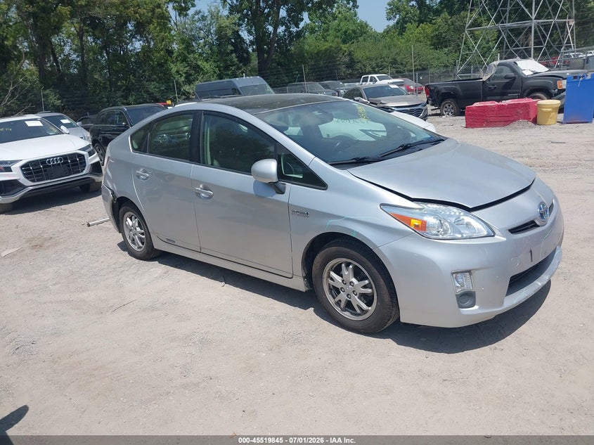 2011 Toyota Prius VIN JTDKN3DU2B5294290 IAAI salvage auction — REAR END, Salvage (Indiana), sold $1,550 on 2026-07-29 (photo 1)