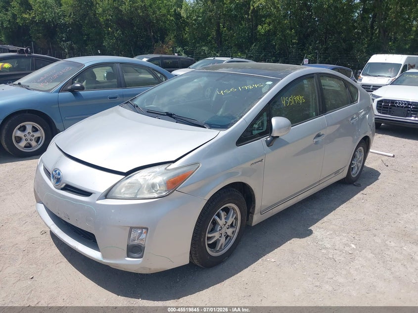 2011 Toyota Prius VIN JTDKN3DU2B5294290 IAAI salvage auction — REAR END, Salvage (Indiana), sold $1,550 on 2026-07-29 (photo 2)