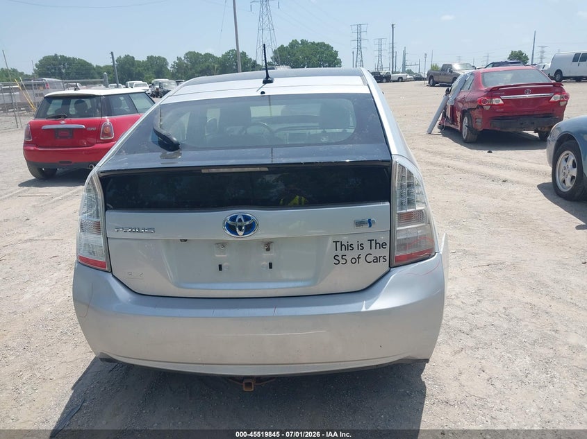2011 Toyota Prius VIN JTDKN3DU2B5294290 IAAI salvage auction — REAR END, Salvage (Indiana), sold $1,550 on 2026-07-29 (photo 6)