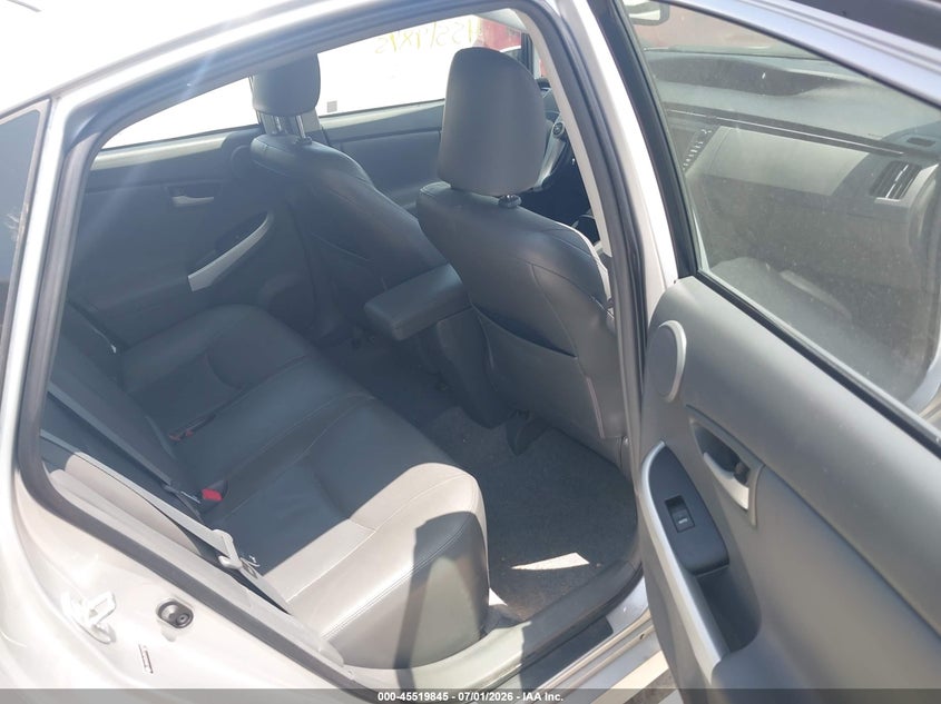 2011 Toyota Prius VIN JTDKN3DU2B5294290 IAAI salvage auction — REAR END, Salvage (Indiana), sold $1,550 on 2026-07-29 (photo 8)