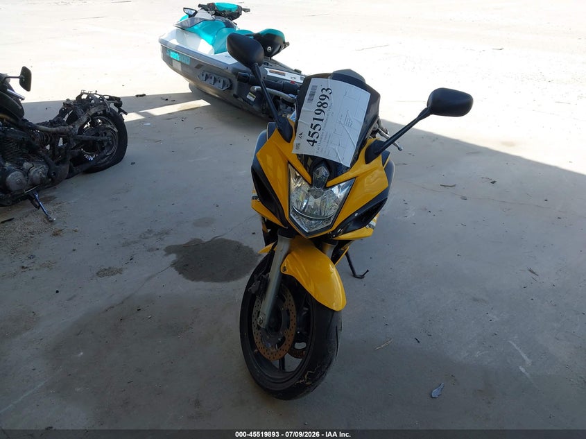2009 Yamaha Fz6 VIN JYARJ18E89A000423 IAAI salvage auction — NORMAL WEAR, Original (Texas), sold $1,425 on 2026-07-14 (photo 5)
