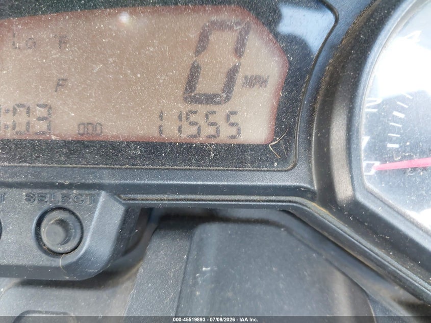 2009 Yamaha Fz6 VIN JYARJ18E89A000423 IAAI salvage auction — NORMAL WEAR, Original (Texas), sold $1,425 on 2026-07-14 (photo 7)
