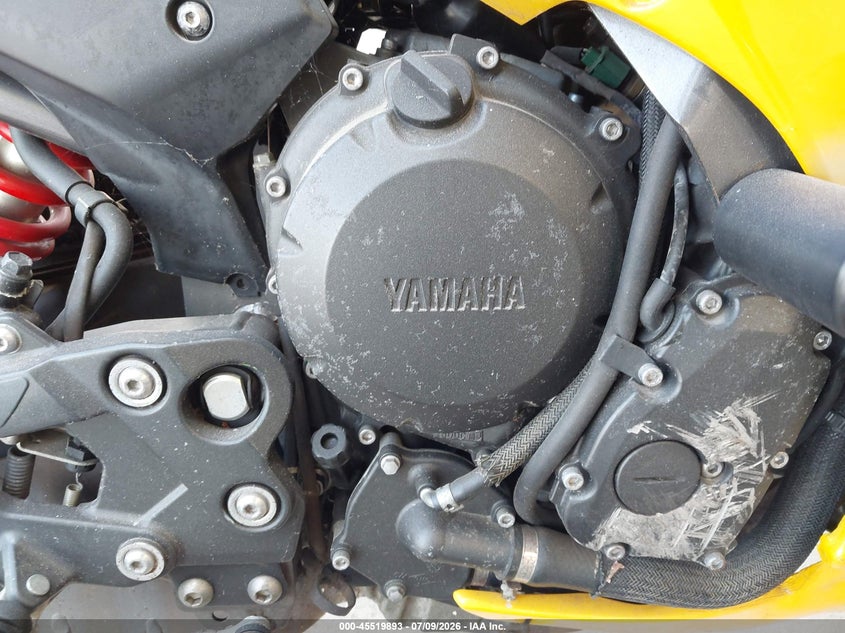 2009 Yamaha Fz6 VIN JYARJ18E89A000423 IAAI salvage auction — NORMAL WEAR, Original (Texas), sold $1,425 on 2026-07-14 (photo 8)