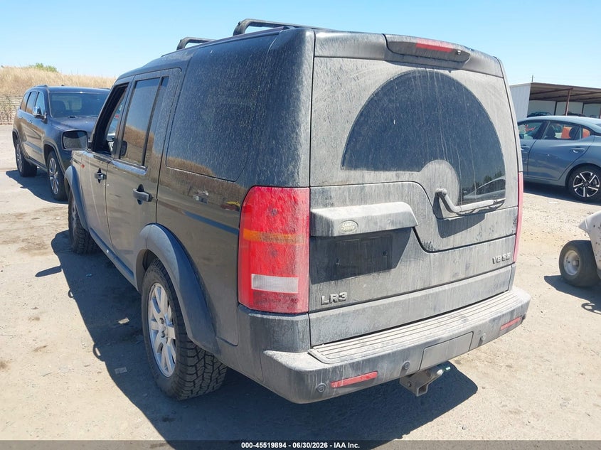 2005 Land rover Lr3 VIN SALAE25495A320554 IAAI salvage auction — NORMAL WEAR, Clear - Dealer Only (California), sold $425 on 2026-07-08 (photo 3)