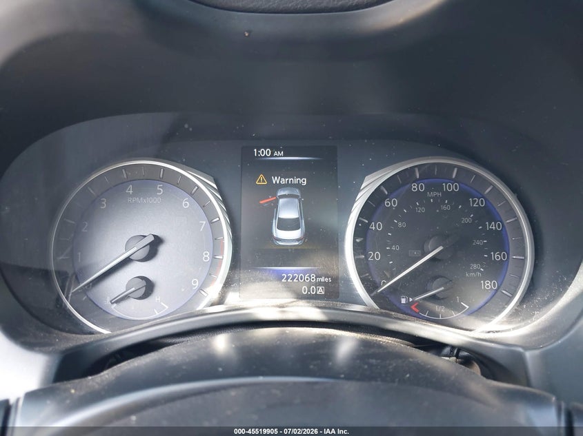 2014 Infiniti Q50 VIN JN1BV7AR3EM703949 IAAI salvage auction — ENGINE DAMAGE, Salvage (Connecticut), sold $50 on 2026-07-30 (photo 7)