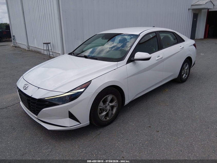 2021 Hyundai Elantra VIN 5NPLL4AGXMH049657 IAAI salvage auction — NORMAL WEAR, SF97 (Maryland), sold $25 on 2026-07-21 (photo 2)