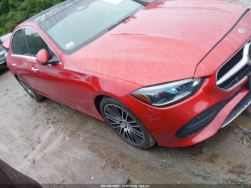 2022 Mercedes-benz C-klasse VIN W1KAF4HBXNR062756 IAAI salvage auction — FRONT END, Salvage (Massachusetts), sold $13,000 on 2026-07-28 (photo 1)