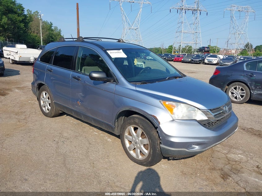 2011 Honda Cr-v VIN JHLRE4H4XBC004407 IAAI salvage auction — NORMAL WEAR, Clear (Pennsylvania), sold $1,075 on 2026-07-24 (photo 1)