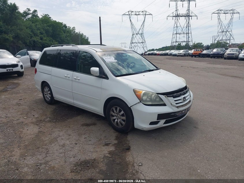 2010 Honda Odyssey VIN 5FNRL3H78AB107897 IAAI salvage auction — FRONT END, Salvage (Pennsylvania), sold $375 on 2026-07-09 (photo 1)