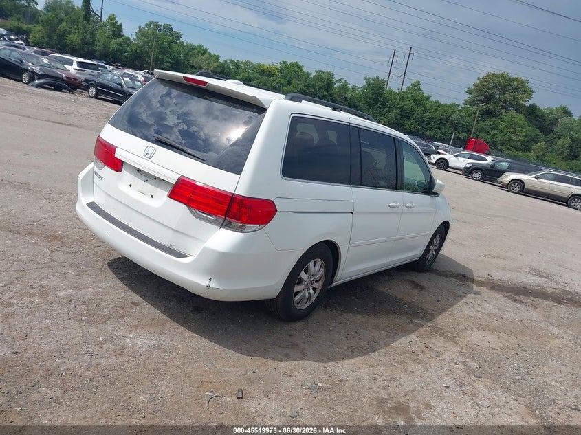2010 Honda Odyssey VIN 5FNRL3H78AB107897 IAAI salvage auction — FRONT END, Salvage (Pennsylvania), sold $375 on 2026-07-09 (photo 4)