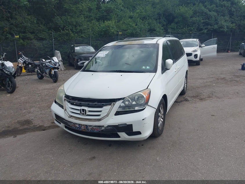 2010 Honda Odyssey VIN 5FNRL3H78AB107897 IAAI salvage auction — FRONT END, Salvage (Pennsylvania), sold $375 on 2026-07-09 (photo 6)