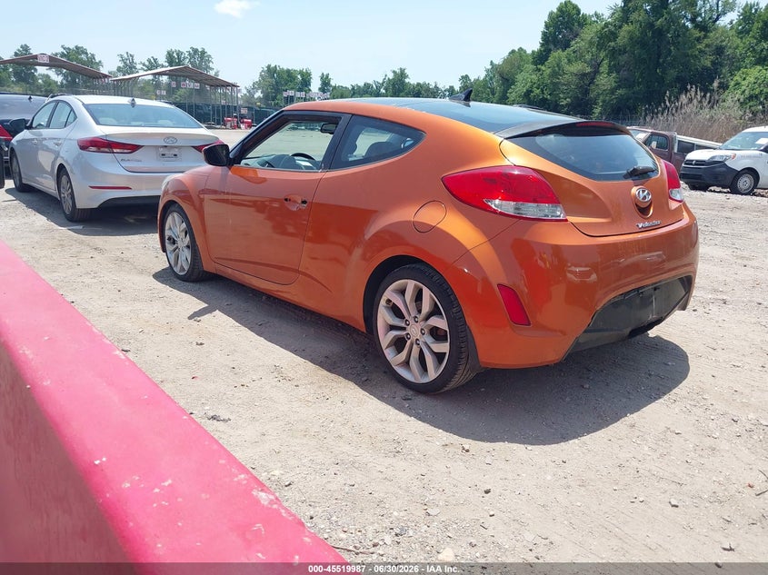 2012 Hyundai Veloster VIN KMHTC6AD3CU029901 IAAI salvage auction — NORMAL WEAR, Clear-Dealer Only (Maryland), sold $400 on 2026-07-30 (photo 3)