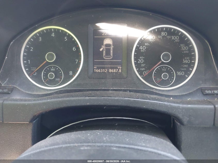 2014 Volkswagen Tiguan VIN WVGBV3AX2EW527254 IAAI salvage auction — NORMAL WEAR, Clear-Dealer Only (Michigan), sold $275 on 2026-07-28 (photo 7)