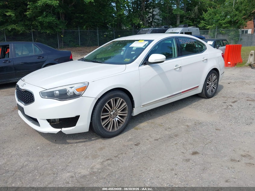 2014 Kia Cadenza VIN KNALN4D77E5134590 IAAI salvage auction — UNKNOWN, Original (Maine), sold $600 on 2026-07-06 (photo 2)