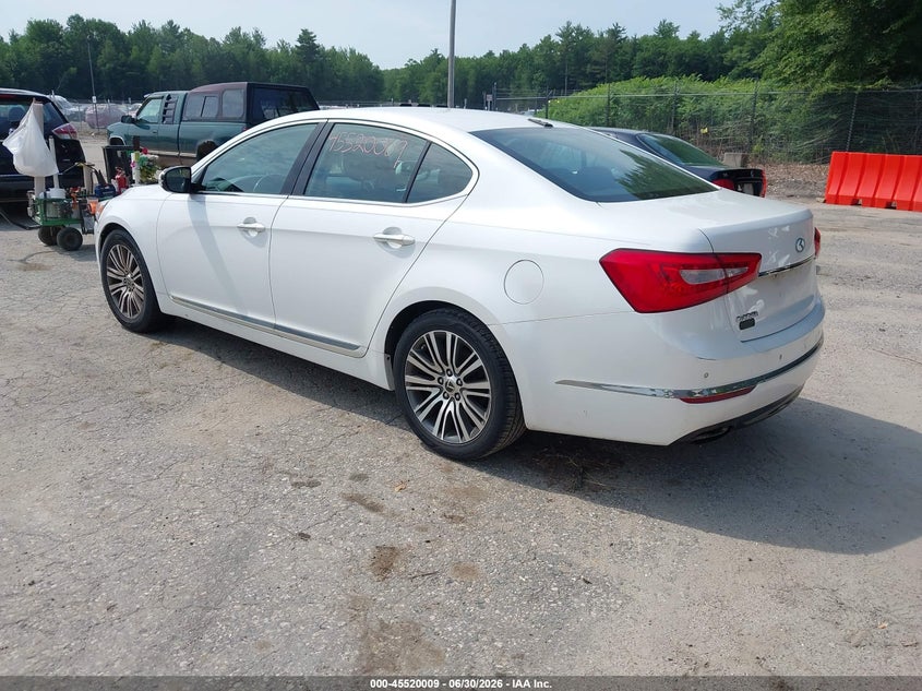 2014 Kia Cadenza VIN KNALN4D77E5134590 IAAI salvage auction — UNKNOWN, Original (Maine), sold $600 on 2026-07-06 (photo 3)